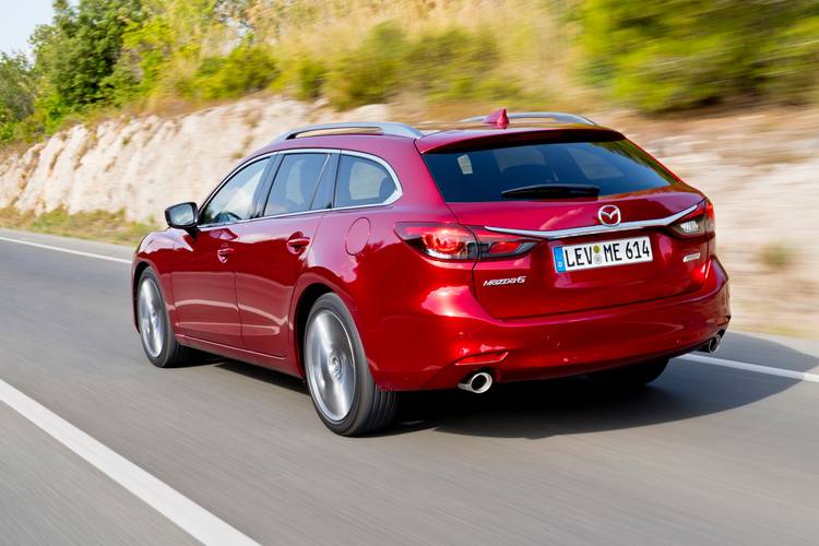 Mazda 6 GJ facelift 2018 familiar