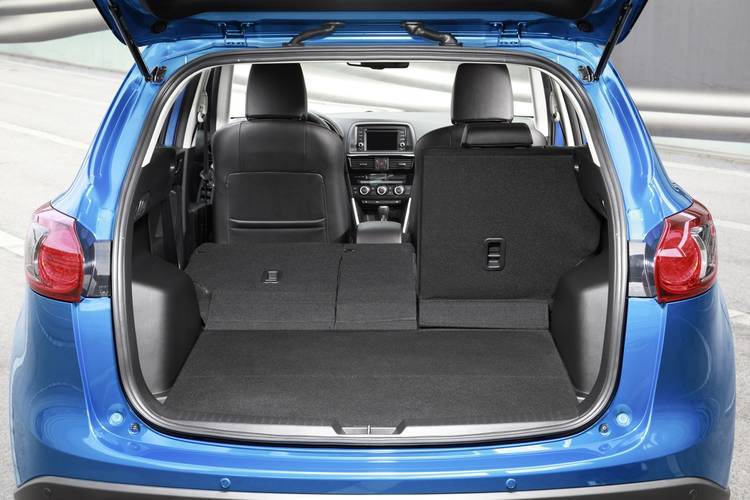 Mazda CX-5 KE 2013 bagageruimte tot aan voorstoelen