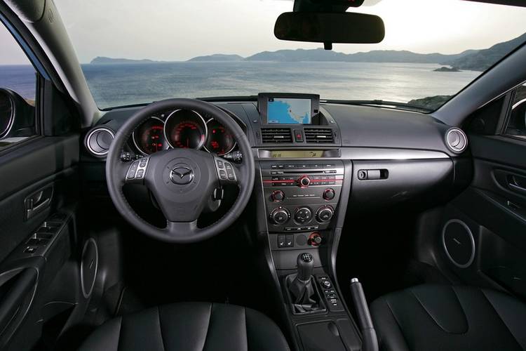 Mazda 3 BK facelift 2006 interior
