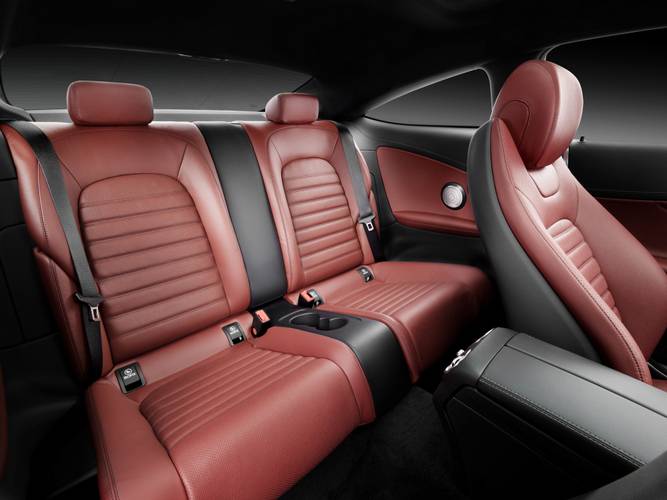 Mercedes-Benz C C205 2015 rear seats