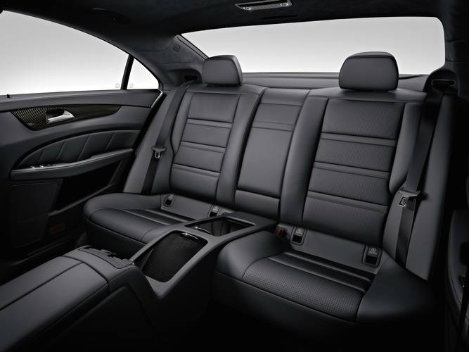 Mercedes-Benz CLS 63 AMG W218 2012 rear seats