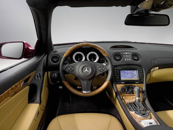 Mercedes-Benz SL 2008 facelift R230 Innenraum