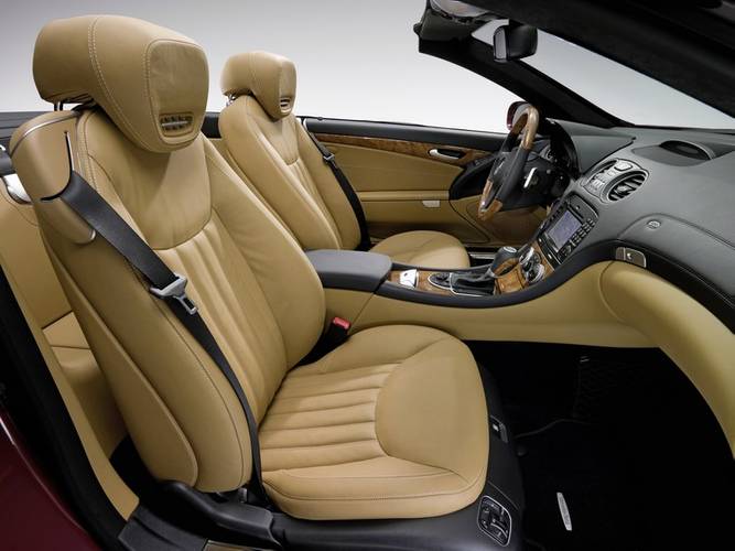 Mercedes-Benz SL 2008 facelift R230 front seats