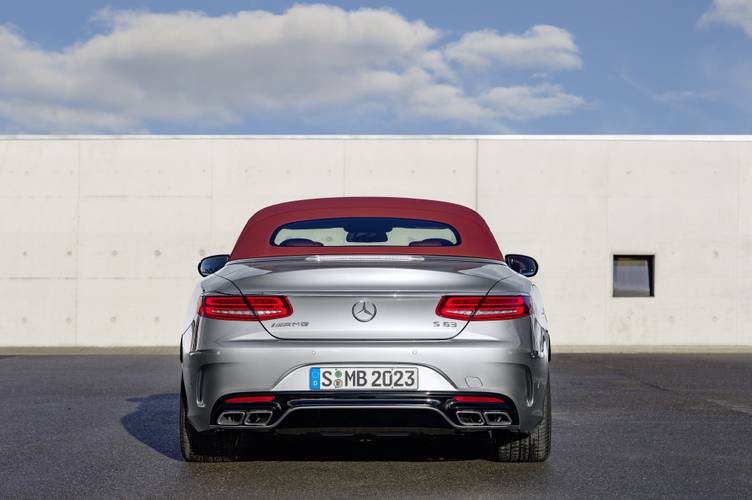 Mercedes-Benz S 63 AMG A217 2015 cabriolet