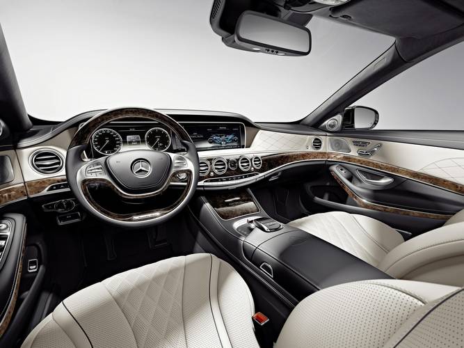 Mercedes-Maybach S 600 W222 2015 wnętrze