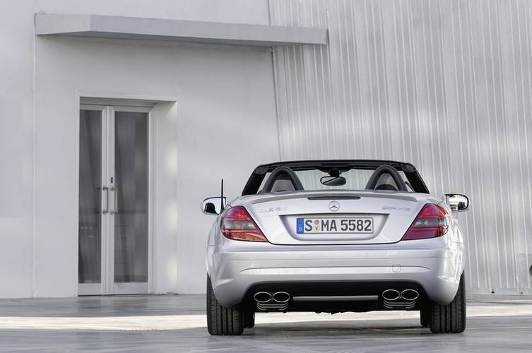 Mercedes-Benz SLK 55 AMG R171 facelift 2010 descapotable