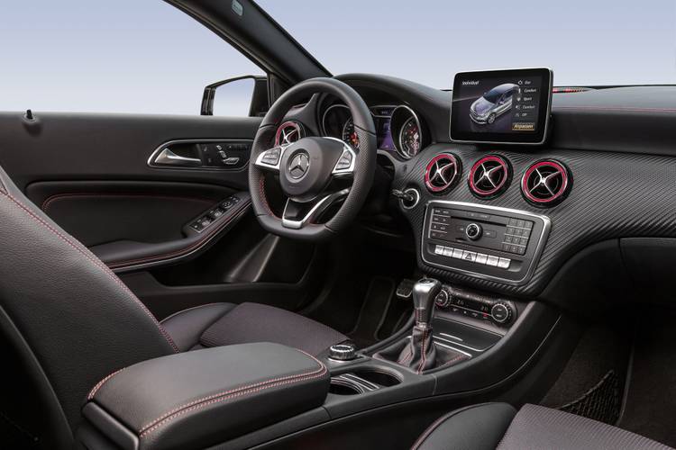 Mercedes-Benz A W176 facelift 2016 interior