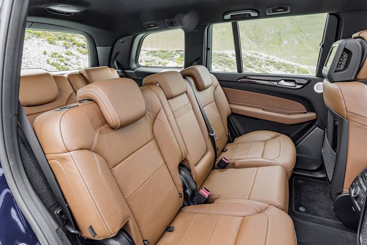 Mercedes-Benz GLS X166 2016 rear seats