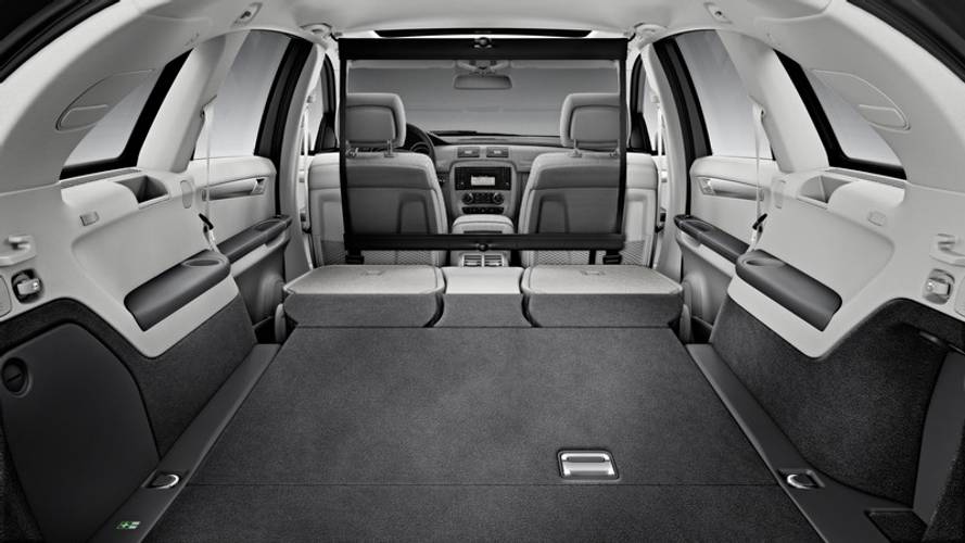 Mercedes-Benz R W251 facelift 2012 bagageruimte tot aan voorstoelen