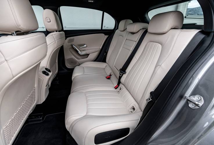 Mercedes Benz A W177 2018 rear seats