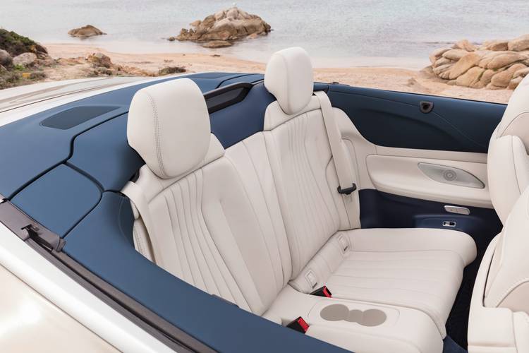 Banquette arrière de la Mercedes-Benz E A238 2019