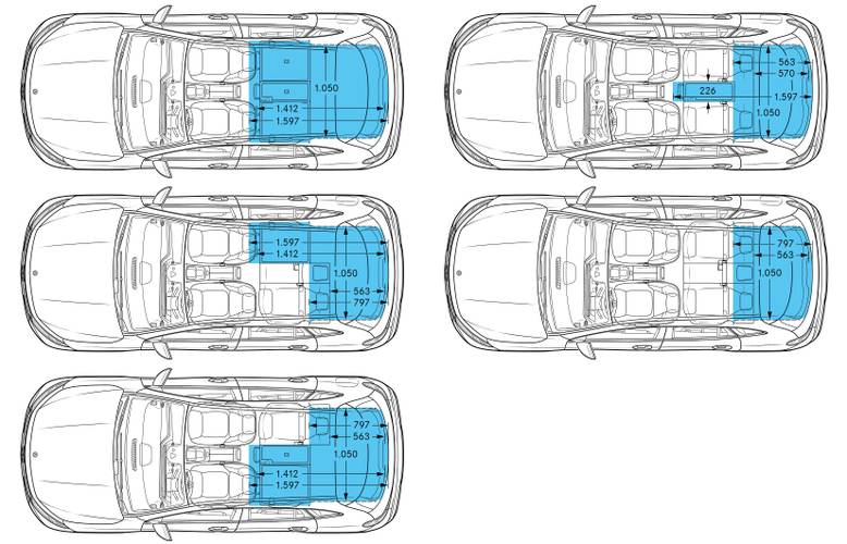 Technische Daten und Abmessungen Mercedes-Benz EQA H243 2021