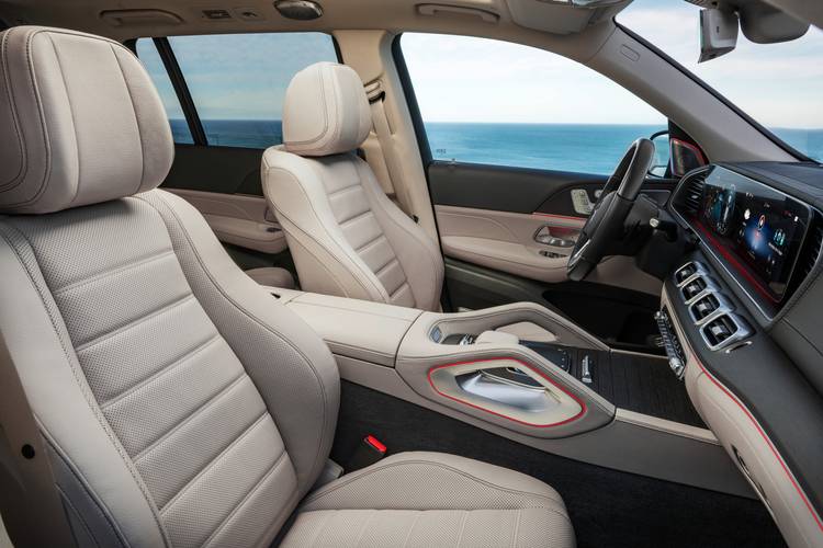 Mercedes-Benz GLS X167 2020 assentos dianteiros
