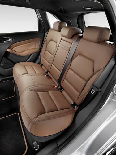 Mercedes-Benz-B W246 2012 rear seats