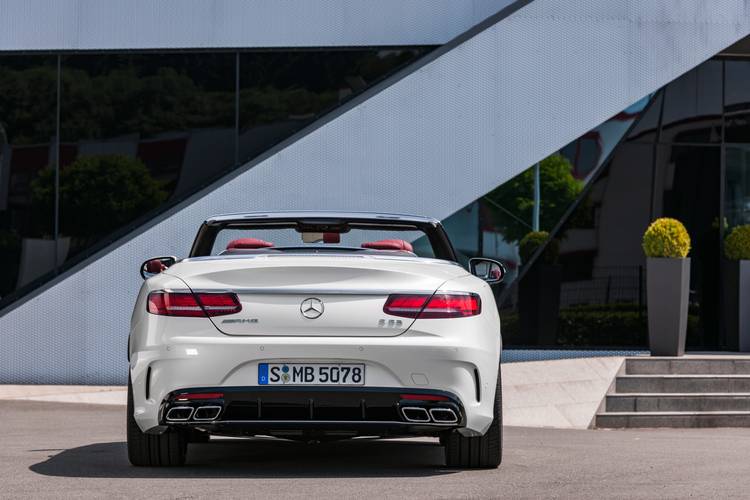 Mercedes-Benz S 63 AMG A217 facelift 2019 convertible