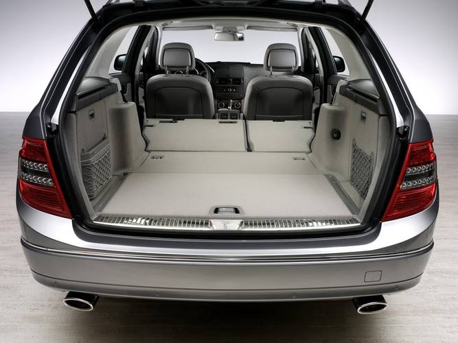 Mercedes-Benz C S204 2008 Kombi bei umgeklappten sitzen