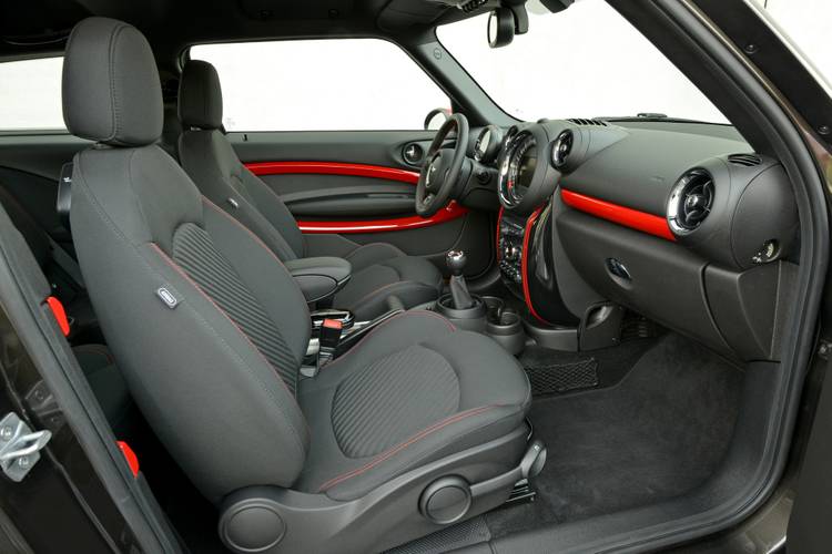 MINI Paceman John Cooper Works R61 facelift 2014 asientos delanteros