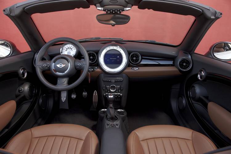 Interno di una MINI Roadster R59 interier 2012