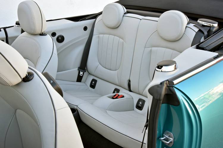 MINI Cooper F57 2016 cabrio asientos traseros