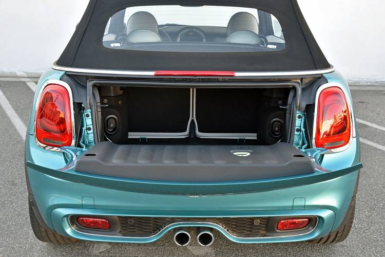 MINI Cooper F57 2016 cabrio bagageira