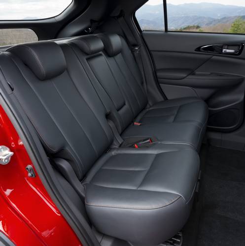 Mitsubishi Eclipse Cross GK 2019 zadní sedadla