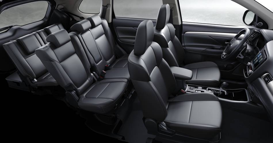 Mitsubishi Outlander ZJ facelift 2019 přední sedadla