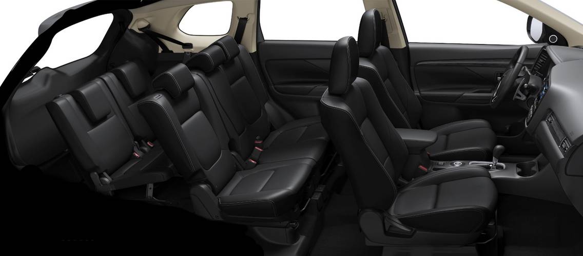 Mitsubishi Outlander ZJ facelift 2016 asientos delanteros