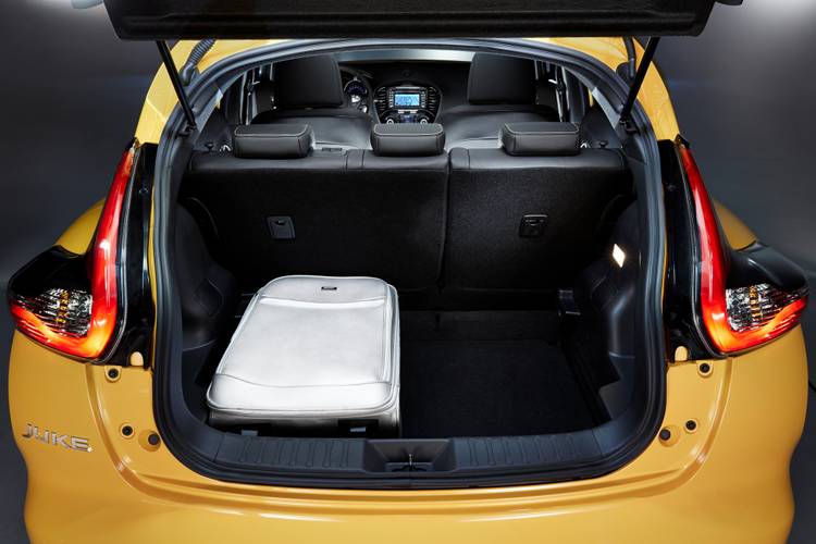 Nissan Juke F15 facelift 2015 bagażnik
