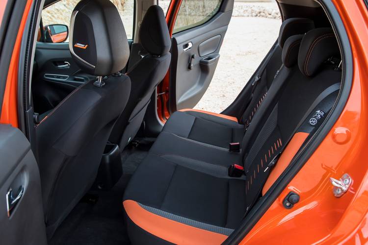 Nissan Micra K14 2018 rear seats