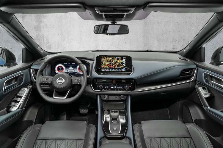 Interno di una Nissan Qashqai J12 2021