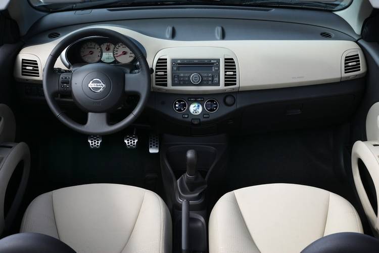 Nissan Micra K12C facelift 2007 interior