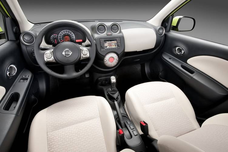 Nissan Micra K13 2011 interior