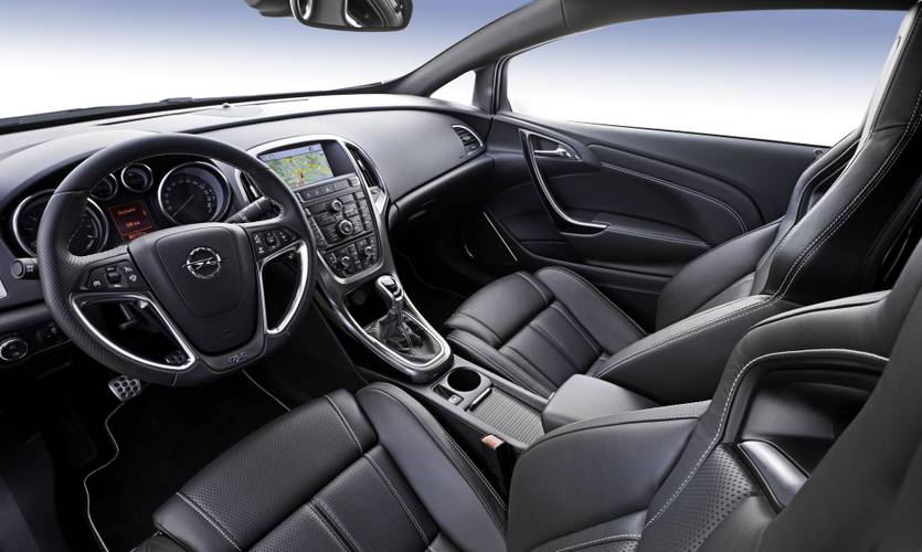 Opel Astra J P10 GTC OPC 2012 interior