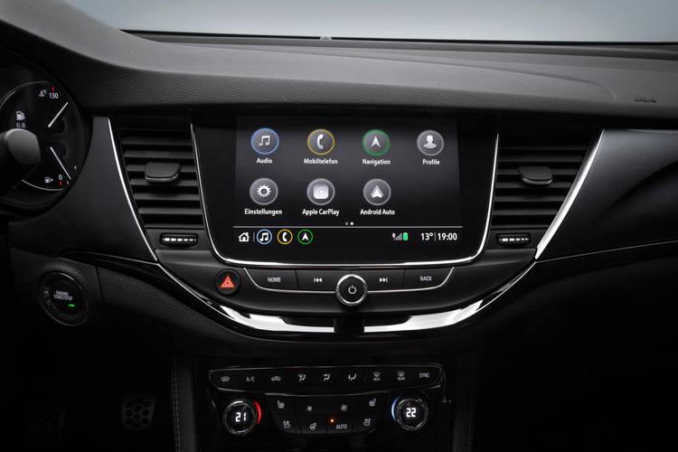 Opel Astra K B16 facelift 2020 infotainment