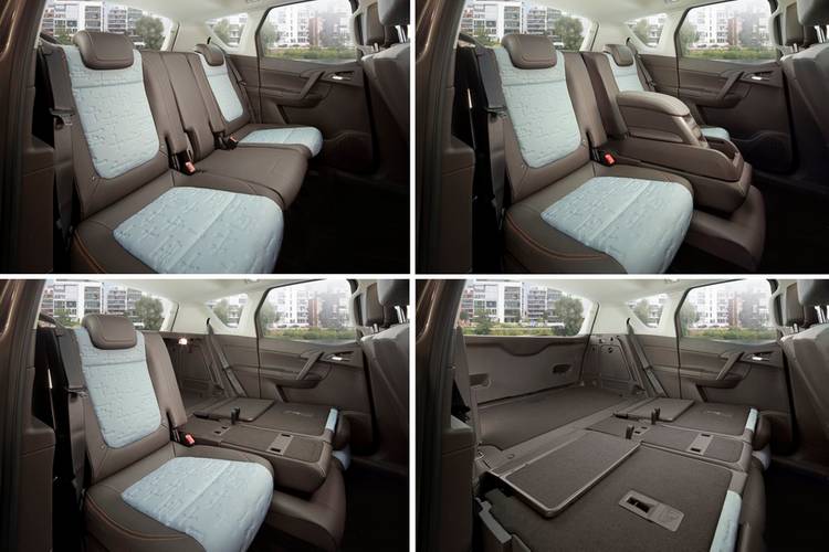 Opel Meriva B 2013 rear seats