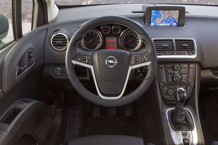 Opel Meriva B facelift 2015 interiér