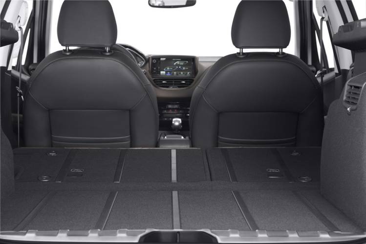 Peugeot 2008 A94 2014 rear folding seats