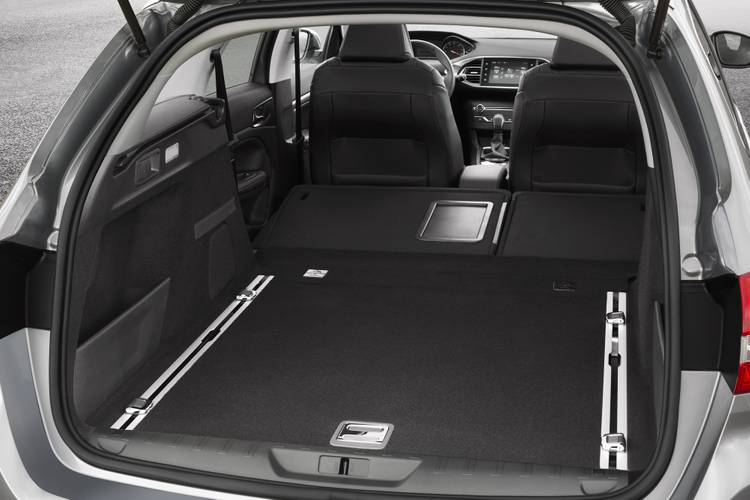 Peugeot 308 T9 SW 2015 rear folding seats