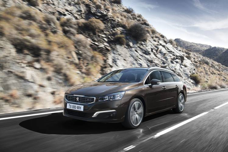 Peugeot 508 SW facelift 2017 station wagon