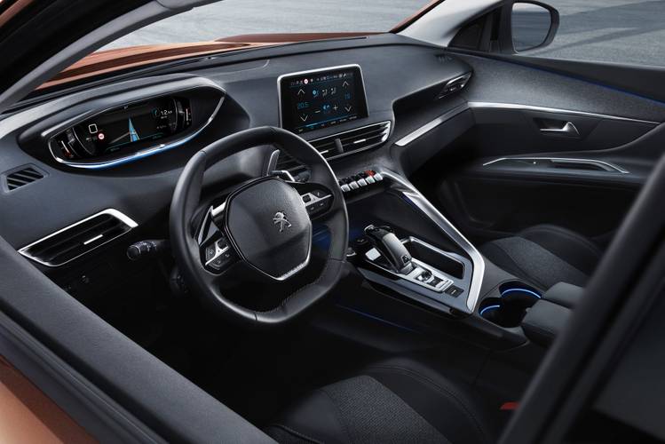 Peugeot 3008 P84 2016 interieur