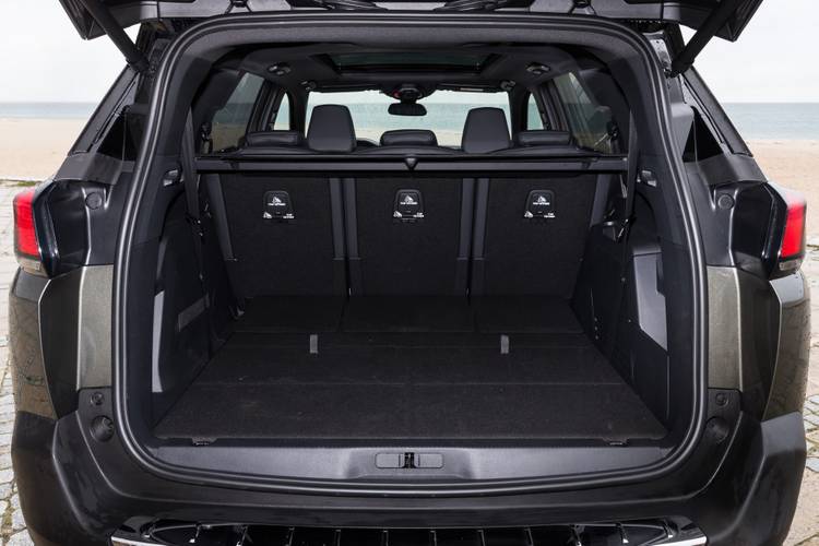 Peugeot 5008 T87 2018 bagageruimte tot aan voorstoelen