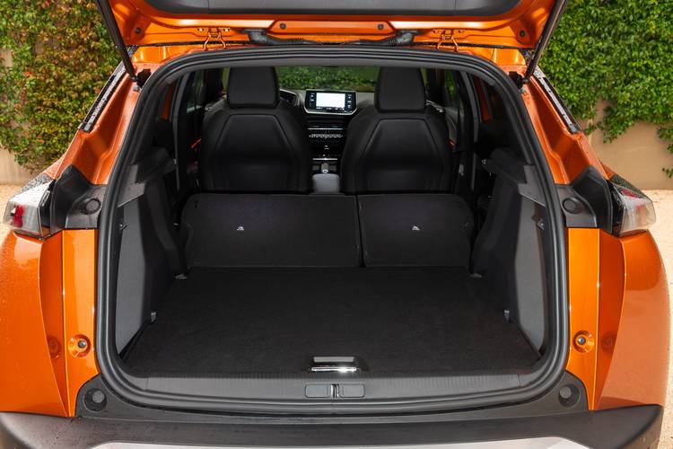 Peugeot 2008 P24 2021 bagageruimte tot aan voorstoelen