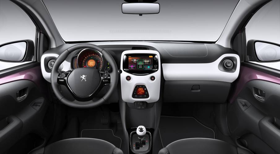 Peugeot 108 2014 interiér