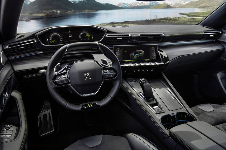 Peugeot 508 HYBRID4 360 PSE intérieur