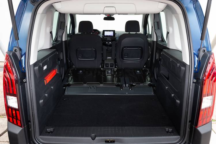 Peugeot Rifter K9 2020 rear folding seats