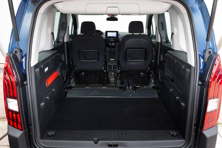 Peugeot Rifter K9 2020 bagageruimte tot aan voorstoelen