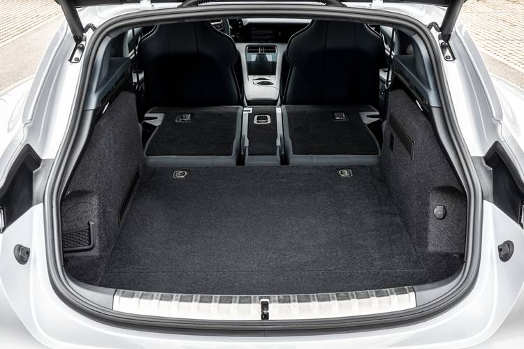 Porsche Taycan Cross Turismo 2022 rear folding seats