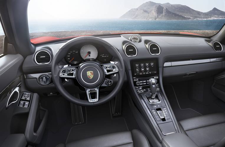 Porsche Boxster S 982 718 2016 interior