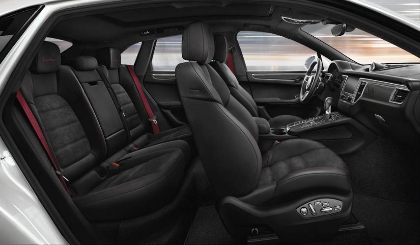 Porsche 95B Macan S 2014 voorstoelen