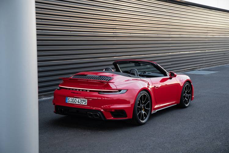 Porsche 911 Turbo S 992 2020 convertible